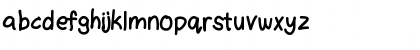 Download RowisHandwriting Medium Font Lowercase Preview