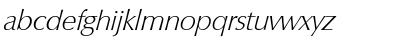 Download ColumbiaSerial-Xlight Italic Font Lowercase Preview