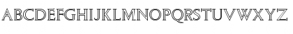 Download ColumnaOutline Regular Font Lowercase Preview