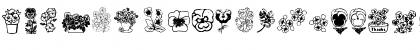 Download pansies4sheila2 Regular Font Lowercase Preview
