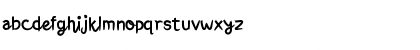 Download Wasyekpu Regular Font Lowercase Preview