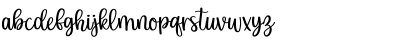 Download Wishingly Regular Font Lowercase Preview