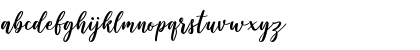 Download Wishper Script Regular Font Lowercase Preview
