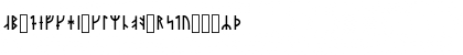Download Younger Futhark Danaamyhr Regular Font Lowercase Preview