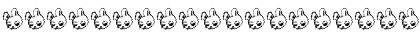 Download Paranoid Rabbit Regular Font Lowercase Preview