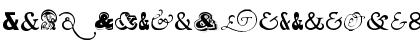 Download Ampersands One Regular Font Lowercase Preview