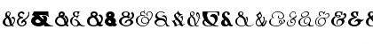 Download Ampersands Regular Font Lowercase Preview