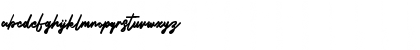 Download Arturia Free Regular Font Lowercase Preview