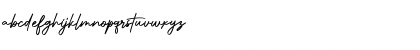 Download Authentic Signature Font Lowercase Preview