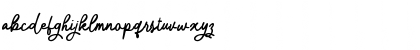 Download Azzura Lineweight Regular Font Lowercase Preview