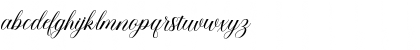 Download Beauty Queen Script Regular Font Lowercase Preview