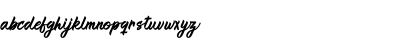 Download Blarak Regular Font Lowercase Preview