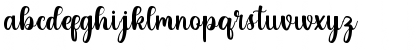 Download bluesfather Regular Font Lowercase Preview