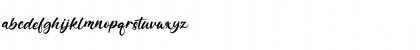 Download Bobbey Regular Font Lowercase Preview