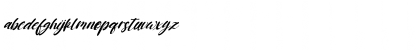 Download Boostone Italic Regular Font Lowercase Preview