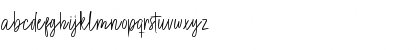 Download Brett hartley Regular Font Lowercase Preview