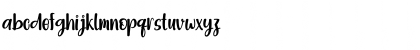 Download Bright Dream Regular Font Lowercase Preview
