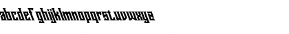 Download Buckingham Oblique Regular Font Lowercase Preview