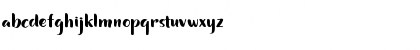 Download Bundhers Regular Font Lowercase Preview