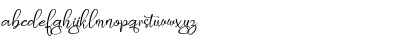 Download Butterly script Regular Font Lowercase Preview