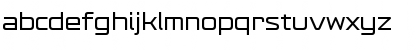 Download EndzoneTech-Medium Regular Font Lowercase Preview