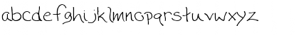 Download GFYKimberly Regular Font Lowercase Preview