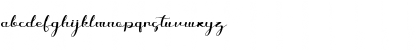 Download honey love bunny Regular Font Lowercase Preview