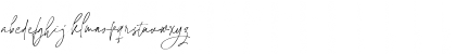 Download Jaccuzy Signature Regular Font Lowercase Preview