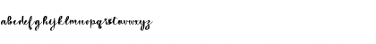 Download Merry Christmas Baby Regular Font Lowercase Preview