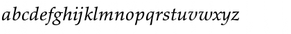 Download Palatino eText Italic Font Lowercase Preview