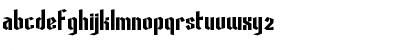 Download Poison Freak Regular Font Lowercase Preview