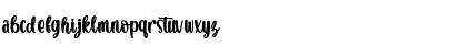 Download Pretty Meow Regular Font Lowercase Preview