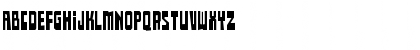 Download Comrade-BoldCondensed Regular Font Lowercase Preview