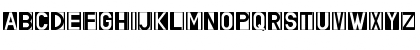 WHITE AND BLACK Regular Font Lowercase Preview WHITE AND BLACK Regular Font Lowercase Preview