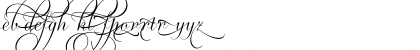 Download Ambassador Script Begs III Regular Font Lowercase Preview