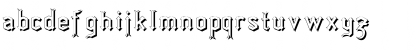 Download ArrowheadLakeSunlit Regular Font Lowercase Preview