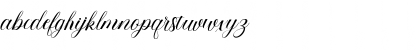 Download Beauty Queen Script Regular Font Lowercase Preview