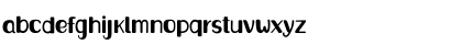 Download Bornywale Regular Font Lowercase Preview
