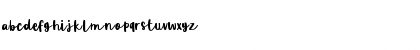 Download Butter Tropical Script Demo Ver Regular Font Lowercase Preview