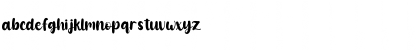 Download Cute Cartoon Regular Font Lowercase Preview