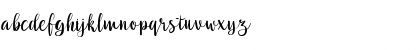 Download Eternal Lights Script Regular Font Lowercase Preview