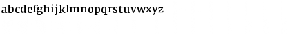 Download Fedra Serif B Normal Font Lowercase Preview