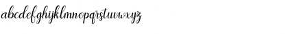 Download Jealous Script Regular Font Lowercase Preview