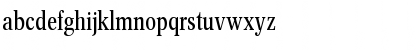 Download ConcordeBE-Condensed Roman Font Lowercase Preview