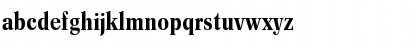 Download ConcordeBE-CondensedMedium Medium Font Lowercase Preview