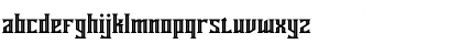 Download Miles Hunt Regular Font Lowercase Preview