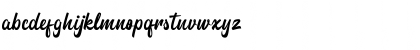 Download Paradise Script Regular Font Lowercase Preview