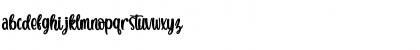 Download Pretty Meow Regular Font Lowercase Preview