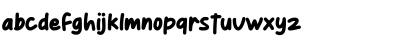 Download Punkiss Regular Font Lowercase Preview