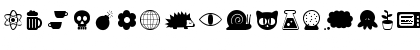 Whirlybats Start Font Lowercase Preview